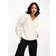 Nike Women's Sportswear Phoenix Fleece Oversized V-Neck Sweatshirt Light Orewood Brown/Sail