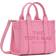 Marc Jacobs The Leather Mini Tote Bag - Fluro Candy Pink