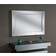 The Range Contemporary Angled Wall Mirror 91.4x61cm