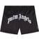 Palm Angels Logo Swim Trunks - Black (PBFD001C99FAB001-1001)