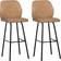 Homcom Linen Bar Stool 109cm 2pcs