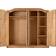 SECONIQUE Corona Pine 4 Wardrobe 196x189cm