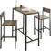 SoBuy Kitchen Breakfast Dining Set 45x89cm 3pcs