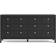 Furniture To Go Madrid Double Matt Black Kommode 159.4x79.8cm