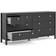 Furniture To Go Madrid Double Matt Black Chest of Drawer 159.4x79.8cm