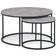 Julian Bowen Round Nest of 2 Coffee Table 80cm 2pcs