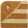 Bloomingville Mini Agnes Badezimmerhandtuch Beige, Braun, Gelb