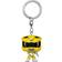 Funko Mighty Morphin Power Rangers 30th Anniversary Yellow Ranger Pocket Pop! Key Chain