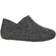 Mols Kid's Shima Felt Slippers - Dark Gray Melange