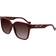 Liu Jo Oval Acetate Sunglasses with Oval Shape - Purple