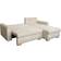 Poco Funktionsecke Beige Sofa 224cm 3-Sitzer