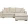 Poco Funktionsecke Beige Sofa 224cm 3-Sitzer