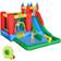 OutSunny 6 in 1 Kids Bounce House Inflatable Water Slide with Pool