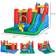 OutSunny 6 in 1 Kids Bounce House Inflatable Water Slide with Pool