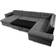 Scandinavian Choice living area with bed Sofa 348cm