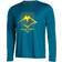 Asics Fujitrail Logo Long Sleeve Top, træningstrøje, herre INK TEAL