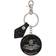 Vivienne Westwood Crocodile Thin Line Orb Keyring Black