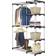 Whitmor Freestanding Closet Clothes Rack 114.9x172.7cm