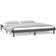 vidaXL LED Bed Frame 4FT 131.5x202cm