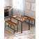 Vasagle Industrial Design Dining Set 177.8x279.4cm 3pcs