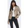 Only Onlava Faux Leather Biker Jacke OnlSherry - Beige