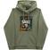 Vans Graphic Print Hoodie, Green