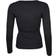 Gant Women Stretch Cotton Cable V-Neck - Evening Blue