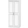 Freemans Purbeck Assembled Wardrobe 74x182.5cm