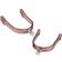 Korsteel Ladies Aluminum Spurs Rose Gold