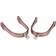 Korsteel Ladies Aluminum Spurs Rose Gold