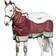 Horseware Rambo Summer Series Turnout Rug - Grey/Burgundy