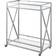 Convenience Concepts Console Glass/Chrome Trolley Table