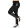 MeMoi Sexy Moto Pleather Accent Shaping Leggings