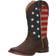 Roper Kid's American Patriot - Faux Leather Vamp Stars/Stripes Shaft