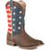 Roper Kid's American Patriot - Faux Leather Vamp Stars/Stripes Shaft