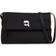 Karl Lagerfeld K/ikonik Nylon Folded Crossbody, Woman, Black, Size: One size