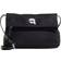 Karl Lagerfeld K/ikonik Nylon Folded Crossbody, Woman, Black, Size: One size