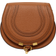 Chloé Marcie Small Saddle Bag - Tan