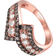 Le Vian Chocolate Ring - Rose Gold/Black/Diamonds