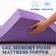 SINWEEK 2 Inch Gel Memory Foam Mattress Bed Matress