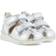 ecco Mini Stride Sandal - Pure Silver