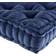 Intelligent Design Chenille Chair Cushions Blue (50.8x50.8cm)