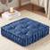 Intelligent Design Chenille Chair Cushions Blue (50.8x50.8cm)