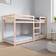 vidaXL Solid Wood Brown Bunk Bed 80x200cm