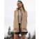 Kari Traa Women's Sanne Pile Vest Long, M, Oat