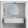 Artforma Asymmetric Wall Mirror 54x54cm