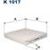 Filtron Kupefilter K 1017