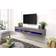 GFW Galicia Grey TV Bench 150x30cm