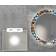 Artforma Round Backlit Decorative Wall Mirror 60cm