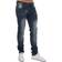 Duck and Cover Maylead Slim Fit Jeans Tinted Blue, 3230
